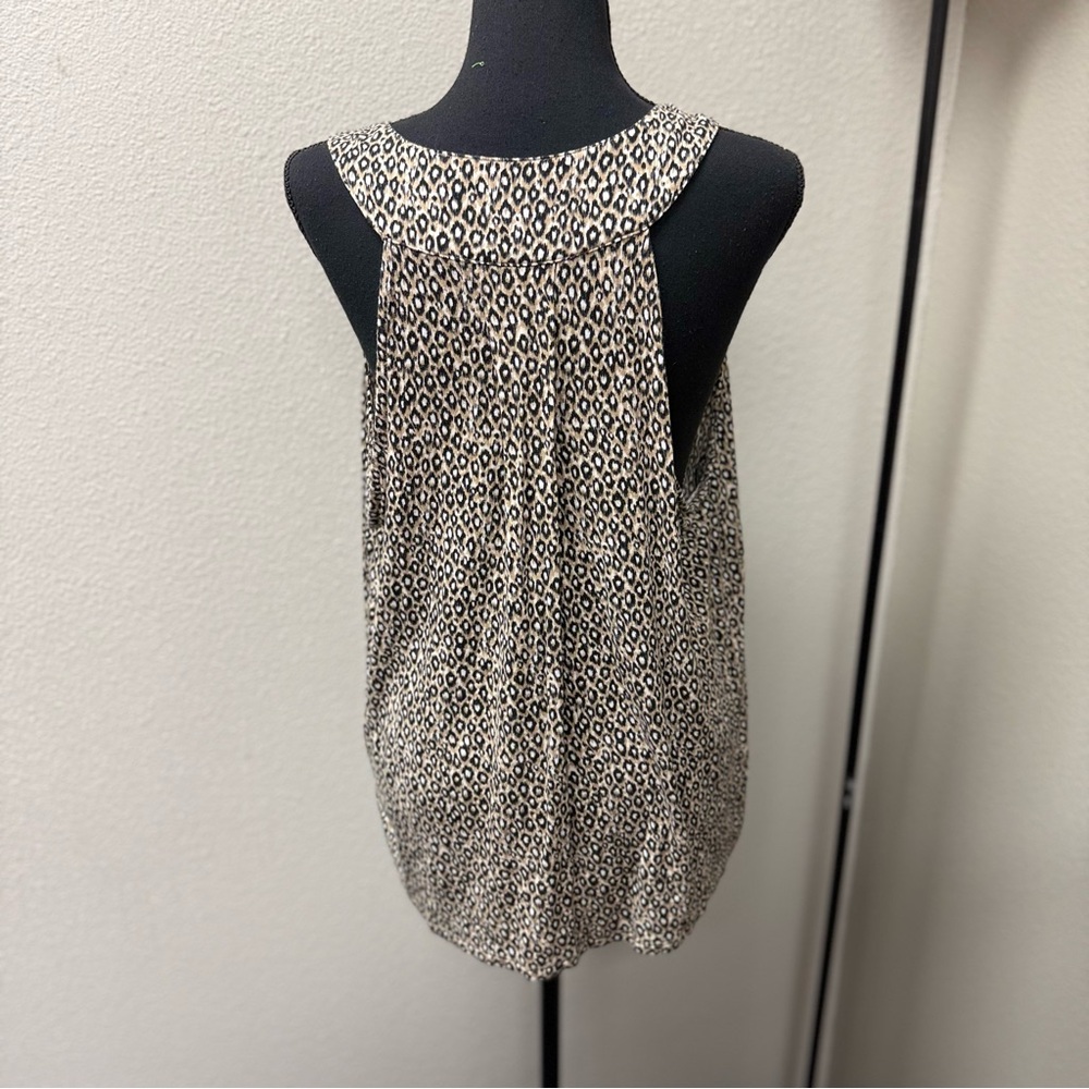 Liverpool Leopard Print Sleeveless Top. Size XL - Picture 4 of 7